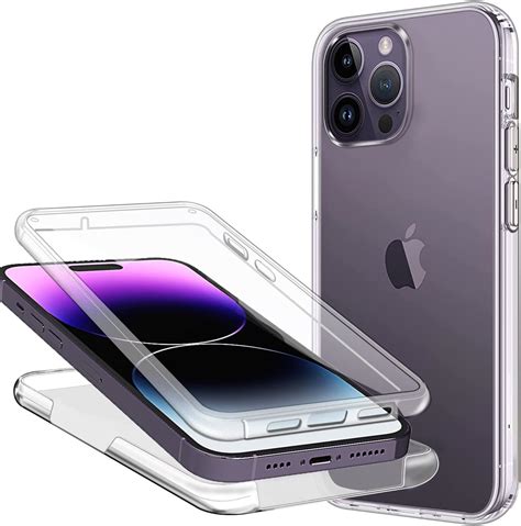 Schwarz Hülle Aus Satin Für Iphone 14 Pro 